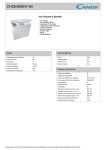 Candy CHZE8686W-80 freezer