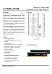 Transcend aXeRam TX1600KLU-4GK memory module