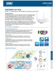 SMC Barricade SMCWBR14S-3GN router