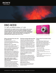 Sony DSC-W310/B