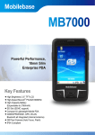 Synkro MB7000 PDA