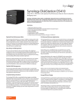 Synology DS410+ storage server