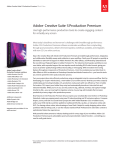 Adobe Creative Suite Production Premium, Mac, ES
