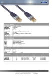 Bandridge SCL7210 networking cable