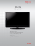 Toshiba 32E200U/M LCD TV