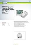 Digitus Powerline Ethernet adapter