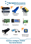 Brainboxes PCMCIA 9-pin RS232