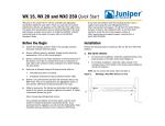 Juniper WXOS-15-768K-1