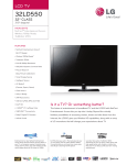 LG 32LD550 32" Full HD Black LCD TV