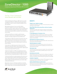 Ruckus Wireless ZoneDirector 1006 + ZoneFlex 7962 (x3)