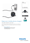 Philips USB wall charger DLM2236