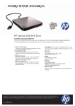 HP External USB DVD RW Drive