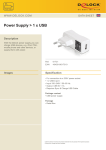 DeLOCK 1x USB Power Supply