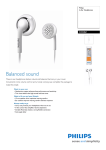 Philips In-Ear Headphones SHE2861