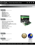 EVGA 512-P3-N987-TR GeForce 9800 GT graphics card
