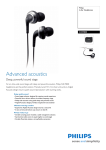 Philips SHE9800 In-Ear Headphones