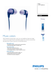 Philips In-Ear Headphones SHE3682