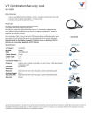 V7 Combination Security Lock