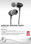 ARCTIC Sound E351-BM