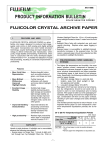 Fujifilm 1x4 Crystal Archive 10.2 cm x 186 m, lustre