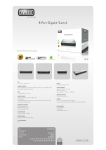 Sweex 8 Port Gigabit Switch