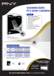 PNY 4GB Premium SO-DIMM DDR3