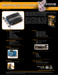 Zotac ZT-20204-20L GeForce GT 220 1GB graphics card