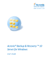 Acronis K/Backup & Recovery 10 Srv+5 Workst/DE