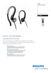 Philips Earhook Headphones SHS4840