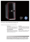 HP Pavilion Elite HPE-053uk + 2309m