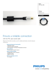 Philips PAL coax cable SWV2982T