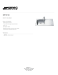 Smeg SP791D sink