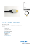 Philips HDMI cable SWV2932T