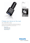 Philips Auto Charger DLA72004