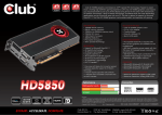 CLUB3D HD5850 1GB