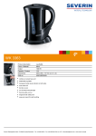 Severin WK3363 electrical kettle