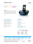 Memorex Clock Radio