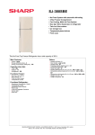 Sharp SJ-380SBE fridge-freezer