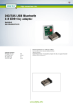 Digitus USB Bluetooth 2.0 EDR Adapter