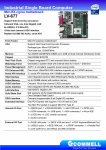 Commell Intel Core Duo / Core 2 Duo Mini-ITXexpress Motherboard