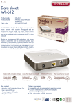 Sitecom Wireless adsl 2+ Modem Router 54g