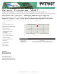 Patriot Memory 2GB DDR3 PC3-10600 SC Kit