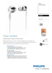 Philips In-Ear Headphones SHE9755