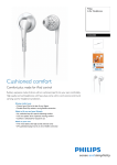 Philips In-Ear Headphones SHE4505