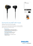 Philips In-Ear Headphones SHE6000