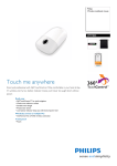 Philips Wireless notebook mouse SPM7800