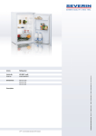 Severin KS 9832 refrigerator