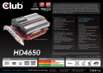 CLUB3D HD4650 1GB