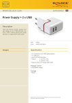 DeLOCK USB Power Supply