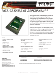 Patriot Memory 128GB Torqx M28 SSD